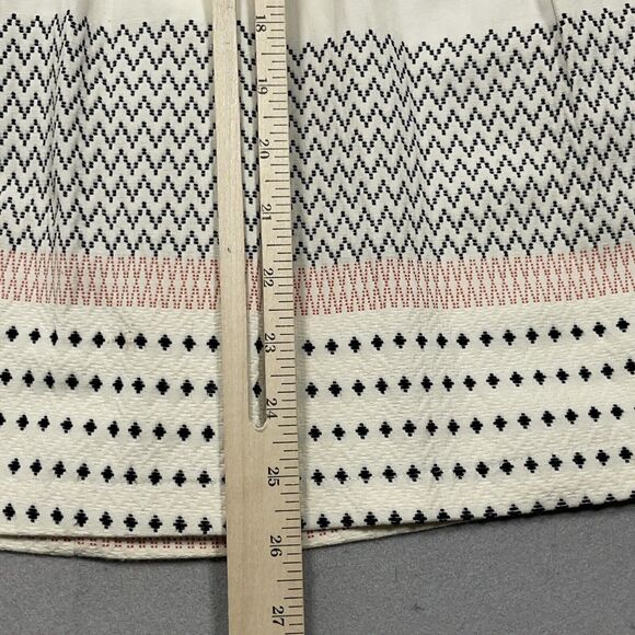 Anthropologie Ella Moss Mini Dress Small ZAN Quilted Strapless Fit Flare Pleated - Picture 3 of 8